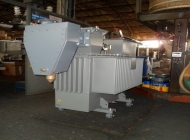 power transformer with LV and HV cable boxes for underground cable