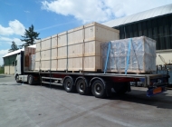 5000KVA transformers loaded and ready for shipment